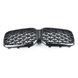 Решетка радиатора на BMW X3 G01, X4 G02 2021- Shadow-line оригинал 51135A1AC59 415645 фото 1