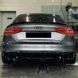 Спойлер на Audi A4 B8 2007-2015 M4 Style чорний глянець 431165 фото 3