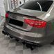 Спойлер на Audi A4 B8 2007-2015 M4 Style чорний глянець 431165 фото 4