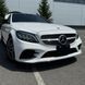 Решетка радиатора на Mercedes C-class W205 2018-2021 Diamond Silver под камеру 427442 фото 6