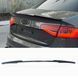 Спойлер на Audi A4 B8 2007-2015 M4 Style чорний глянець 431165 фото 1