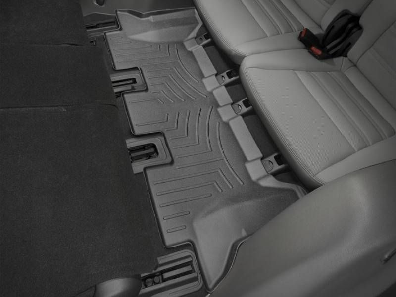 3D килимки для Kia Sorento 2015-2020 чорні 3 ряд WeatherTech 447703 46390 фото
