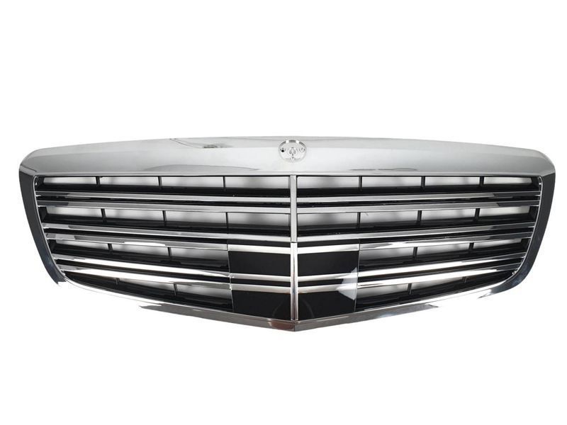 Решітка радіатора на Mercedes S-class W221 2009-2013 AMG Chrome Тайвань 427478 фото