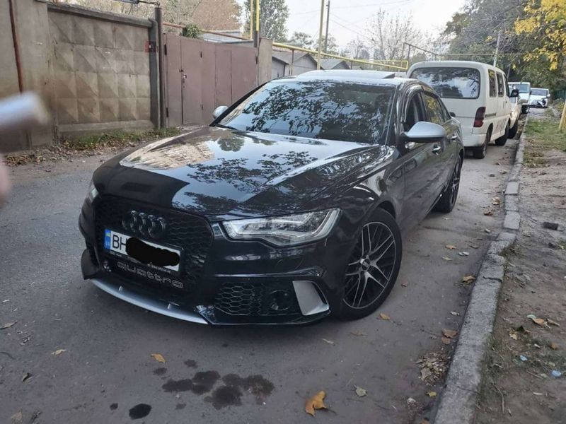 Передній бампер на Audi A6 C7 2011-2014 стиль RS6 429823 фото