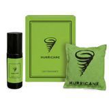 Ароматизатор в авто Hurricane Light Green (standart) Аромасаше на дефлектор 523066 фото