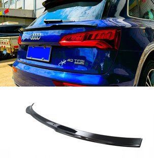 Спойлер на Audi Q5 2016-2020 нижній чорний глянець 521470 фото