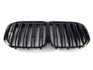 Решітка радіатора на BMW X7 G07 2018-2022 M-Look Black 429062 фото
