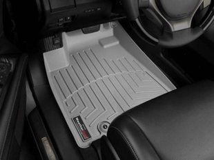 3D килимки для Lexus RX 2013-2015 сірі передні WeatherTech 464561 46546 фото