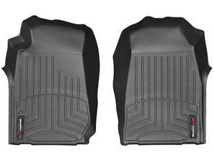 3D коврики для Isuzu D-max 2017- черные передние WeatherTech 445781 317279 фото