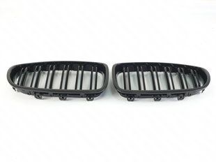Решітка радіатора на BMW 5 F10, F11 2010-2017 M-Look Black Китай 429027 фото