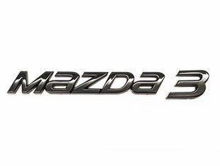 Автологотип напис Mazda 3 чорний глянець 521808 фото