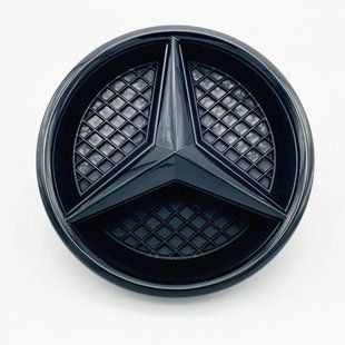 Емблема в решітку радіатора Mercedes ML-Class W166 2012-2015 A0008880060 чорна 417213 фото