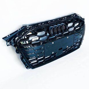 Решітка радіатора на Audi A3 2020- стиль S3 Black 431017 фото