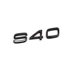 Автологотип емблема Volvo S40 Black чорний глянець 416214 фото