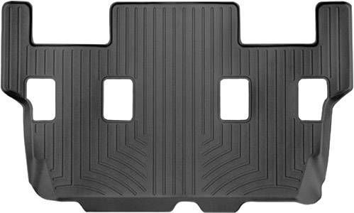 3D коврики для Ford Expedition, Lincoln Navigator 2011-2017 бежевые 3 ряд Bucket Seating WeatherTech 451076 263096 фото