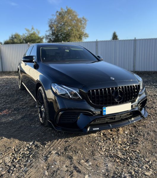 Комплект обвеса передний и задний бампер на Mercedes E-Class W213 2016-2020 в стиле AMG E63S Black 521675 фото Комплект обвеса передний и задний бампер на Mercedes E-Class W213 2016-2020 в стиле AMG E63S Black 521675 фото