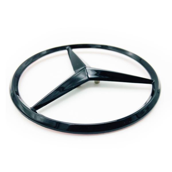 Задняя эмблема Mercedes ML-class W164 2005-2011 черный глянец A1648170016 418436 фото
