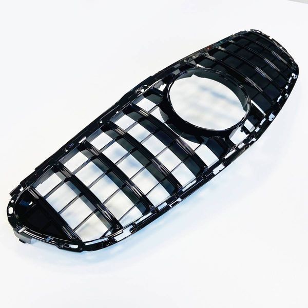 Решетка радиатора на Mercedes E-class W212 2013-2016 GT Panamericana Black 368677 фото