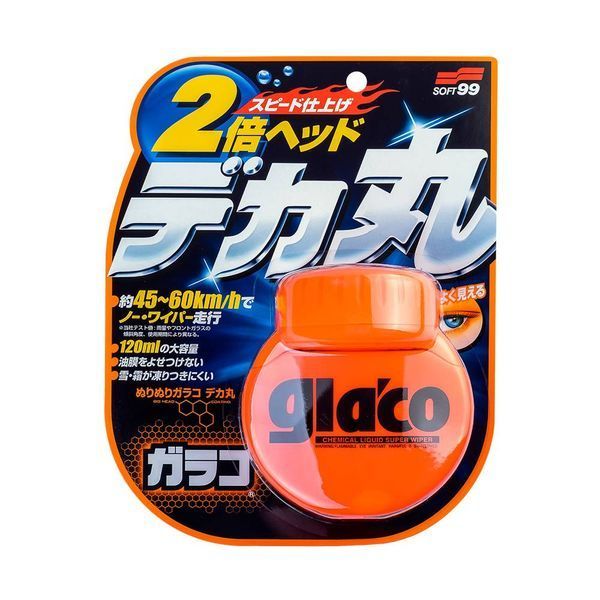 Антидождь для стекол Soft99 Glaco Roll On Large 120 мл 417527 фото