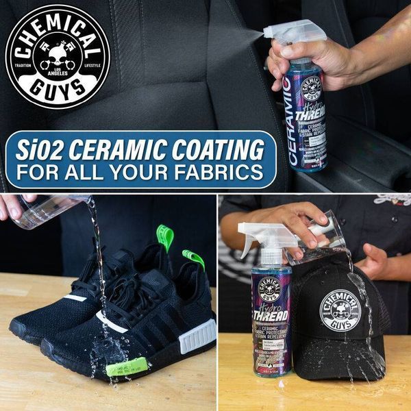 Керамическое покрытие для ткани Chemical Guys HydroThread Ceramic Fabric Protectant and Stain Repellent 473мл 408534 фото