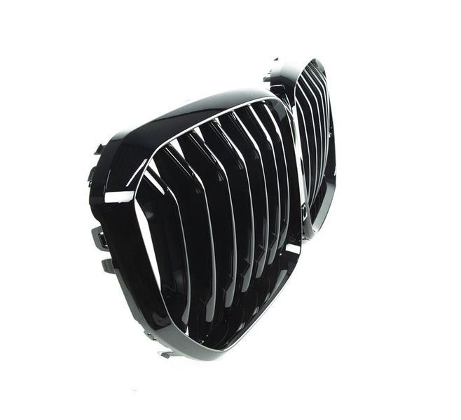 Решітка радіатора на BMW X5 G05 2018-2022 Shadow Line night vision оригінал 51138096591 414166 фото