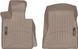 3D килимки для BMW 6 G32 2018- Gran Turismo бежеві передні WeatherTech 4513031 193393 фото 2
