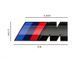 Автологотип емблема напис BMW M 70мм Performance Black чорний глянець 162989 фото 2