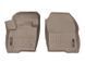 3D коврики для Ford Edge, Lincoln MKX 2015- бежевые передние WeatherTech 458451 141308 фото 2