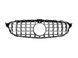 Решітка радіатора на Mercedes C-class W205 2014-2018 GT Chrome Black під камеру 427446 фото 1