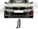Решетки в бампер Черный глянец Декоративная рамка LH на BMW 3 Series G20/G21 2018-2022 года 523046 фото 1