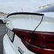Спойлер на Audi A4 B9 2015- стиль S4 чорний глянець 409766 фото 6