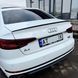 Спойлер на Audi A4 B9 2015- стиль S4 чорний глянець 409766 фото 7