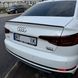 Спойлер на Audi A4 B9 2015- стиль S4 чорний глянець 409766 фото 8