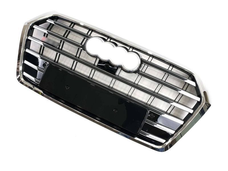 Решітка радіатора на Audi Q5 2016-2020 Chrome Black 427765 фото
