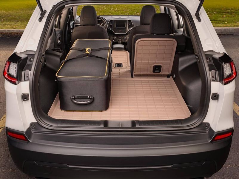 Коврик в багажник для Jeep Cherokee 2019- черный WeatherTech HP SeatBack HP 401511IM 414852 фото