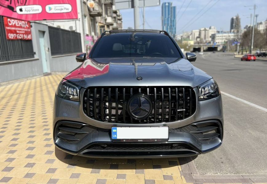 Комплект обвісу передній і задній бампер на Mercedes GLS-class X167 2019- стиль GLS63 AMG 428579 фото