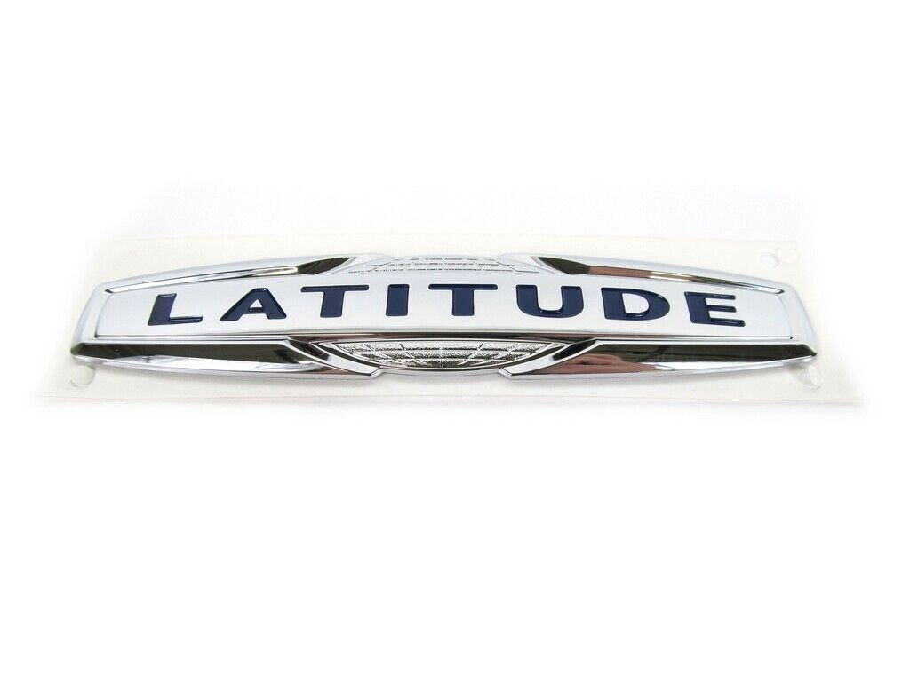 Автологотип емблема напис Jeep Latitude 68161450AD хром]. 360Auto ᐉ ...