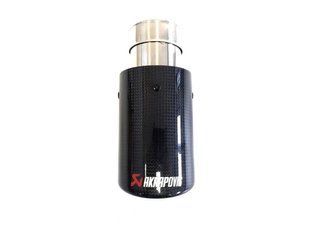 Насадки на выхлоп Carbon (глянец) 63mm To 89mm на Akrapovič 429271 фото