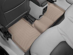 3D килимки для Jeep Compass 2017- бежеві задні WeatherTech 4512052 239962 фото