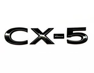 Автологотип напис Mazda CX-5 2017-2025 чорний глянець 521639 фото