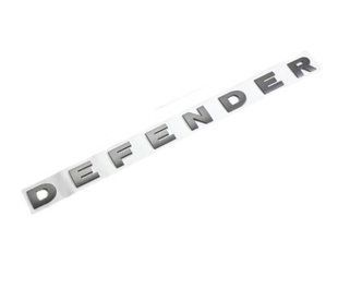 Автологотип емблема напис Land Rover Defender графіт на капот 418947 фото