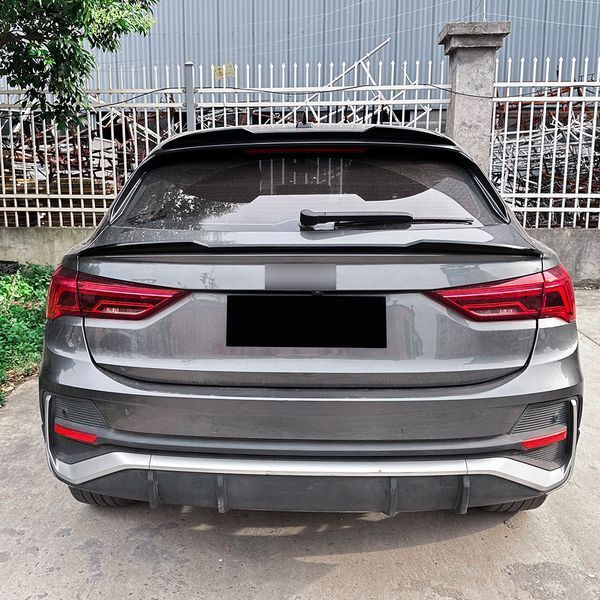 Спойлер на Audi Q3 2018-2025 Sportback нижній чорний глянець 523267 фото