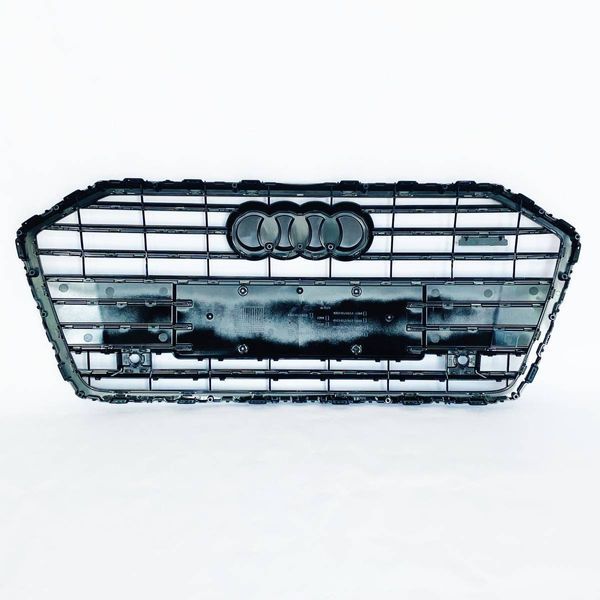 Решетка радиатора на Audi A6 C8 2018-2023 в стиле S6 Black 431018 фото