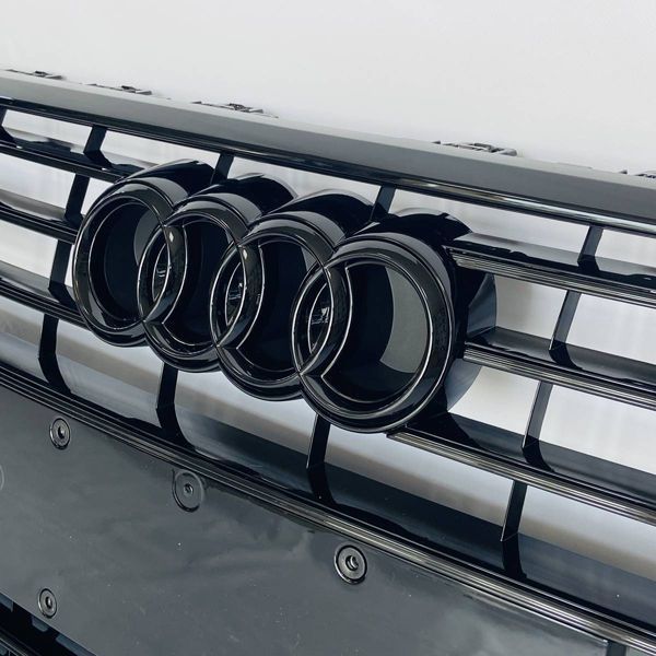 Решетка радиатора на Audi A6 C8 2018-2023 в стиле S6 Black 431018 фото