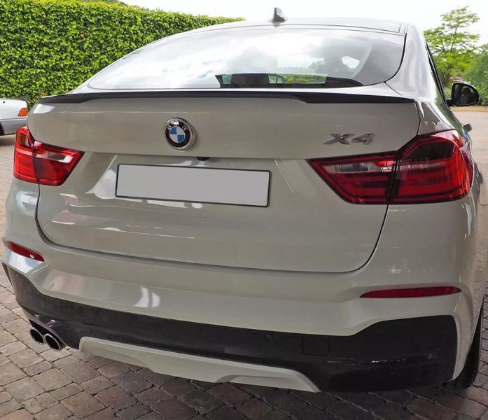 Спойлер на BMW X4 F26 2014-2017 P Style чорний глянець 521709 фото