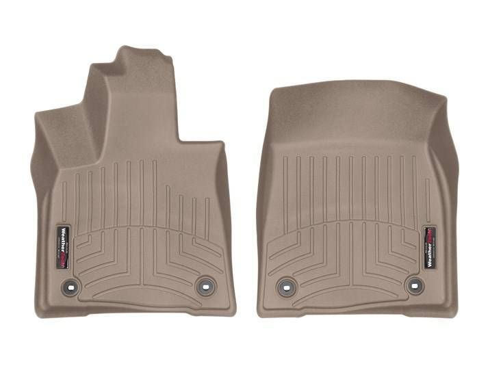 3D коврики для Lexus RX 2016- бежевые передние WeatherTech 458861 46553 фото