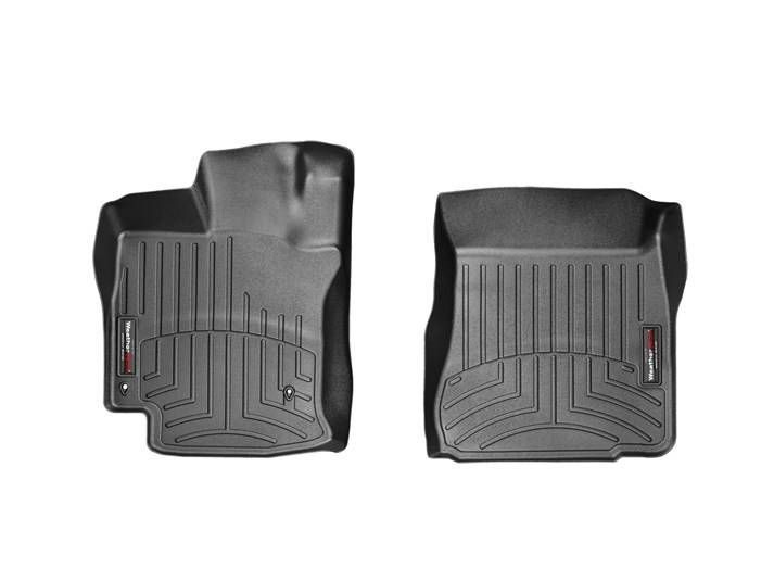 3D коврики для Toyota Venza 2012- черные передние WeatherTech 444871 98359 фото