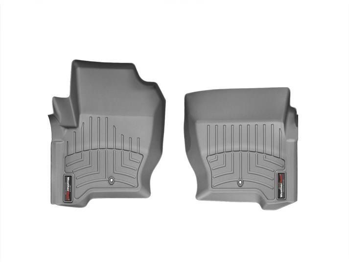 3D килимки для Land Rover Range Rover Sport 2008-2013, Discovery 2004-2016 сірі передні WeatherTech 463621 46423 фото