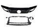 Решетка радиатора на Mercedes G-class W463 2018-2022 GT Chrome Black 427490 фото 2