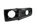 Решетка радиатора на Mercedes G-class W463 2018-2022 GT Chrome Black 427490 фото 4